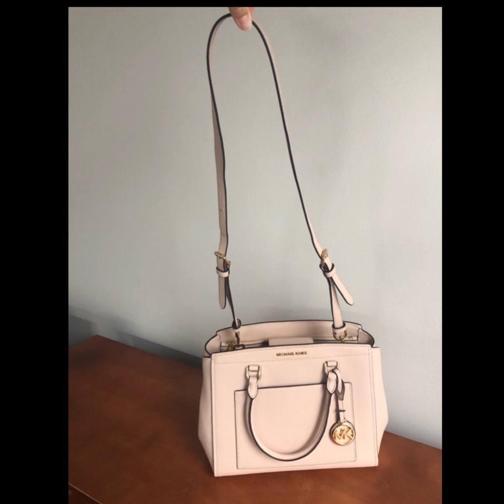 Authentic Michael Kors Blush Pink Purse - image 8